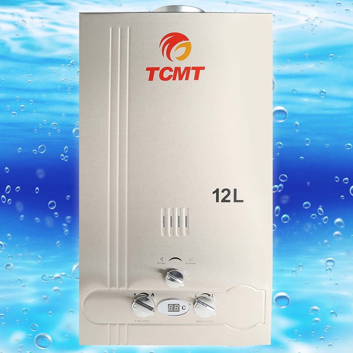 Gasland Bs158ca 1 58gpm 6l Outdoor Portable Gas Water Heater White