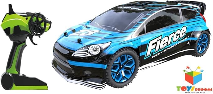 Toys Bhoomi Rc Racing Drift Car Electric Buggy With Pistol Grip Remote Control - Blue