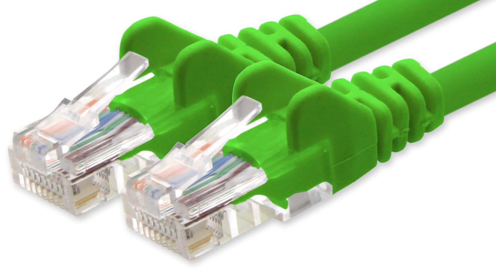 1aTTack.de Network cable Cat.6 - green - 1x - 15m - CAT6 Ethernet cable Lanka cable 1000 Mbits patch cable