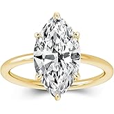 RODIFFY 3.5CT Marquise Cut Engagement Ring, AAAAA Grade Cubic Zirconia Promise Ring for Women, S925 Silver Bridal Wedding Jewelry