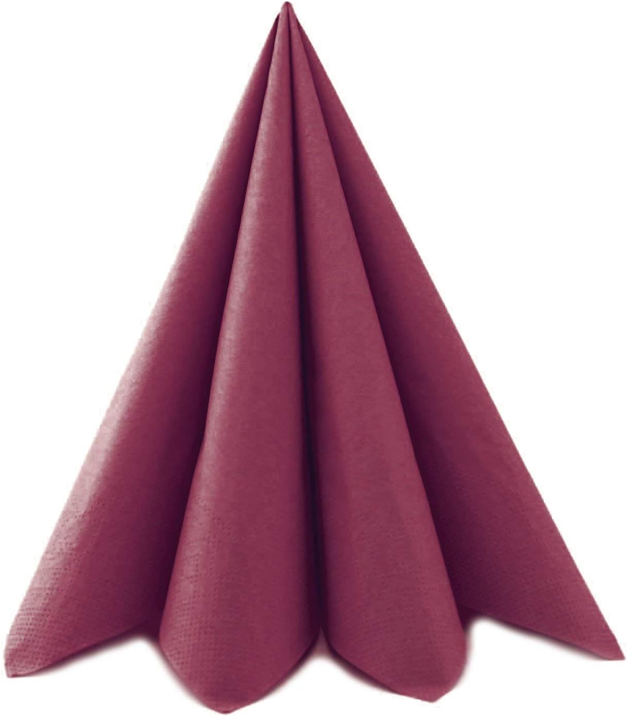 IHR Grandilla Papierservietten – 20 Stück, Quadratisch, Bordeauxrot, 33 Cm – Perfekt Für Feiern & Tischdeko