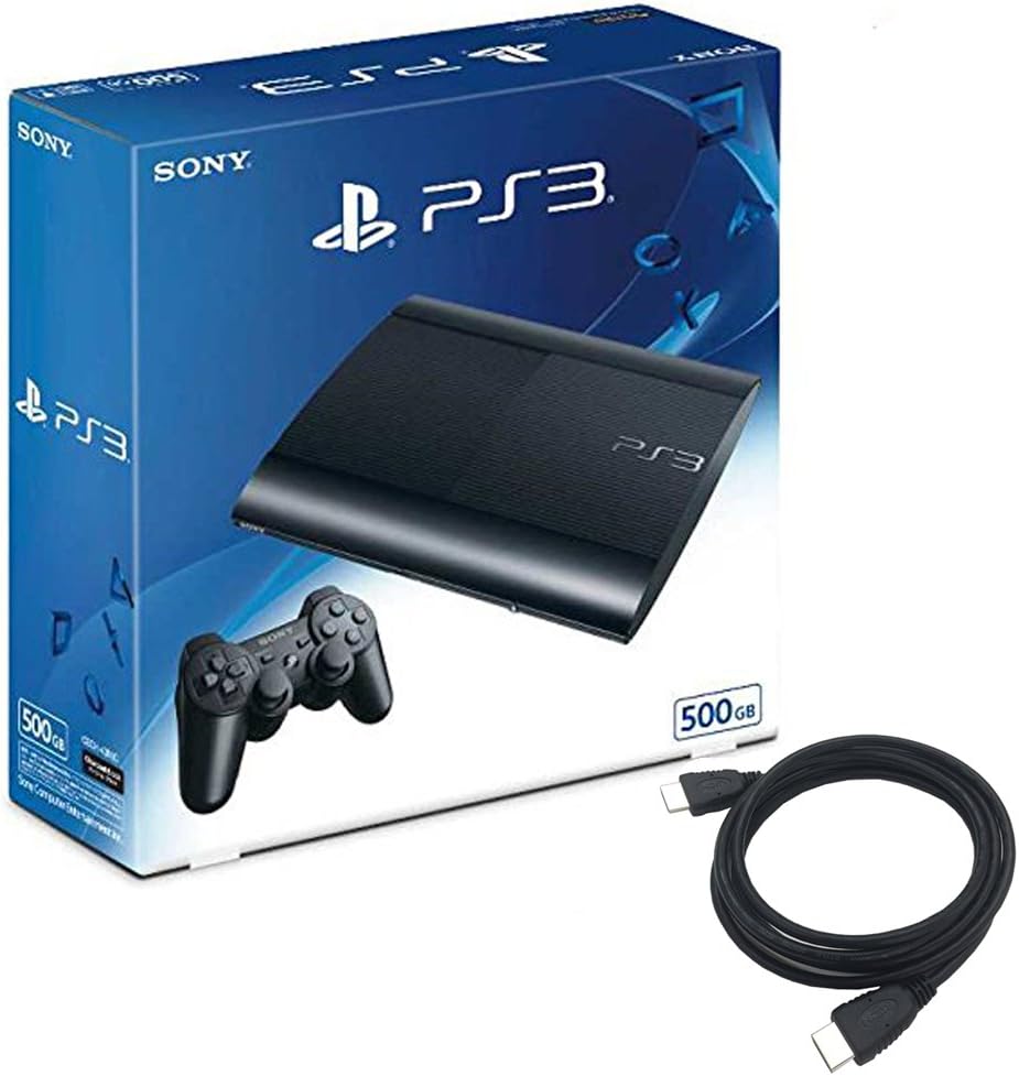 Playstation3 チャコール ブラック 500gb Cech4300c Amazon Co Jp限定 特典アンサー Ps3用 Hdmiケーブル2 0m付 ゲーム機本体 Amazon