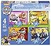 Ravensburger 7033 Paw Patrol 4 in a Box Jigsaw Puzzles - 12, 16, 20 and 24 Pieces
