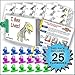 Fliptomania T. Rex Flipbook Animation Activity Pack - 25 Sets DIY Flip Books