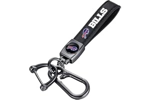 SAEEKO Leather Car Keychain,Universal Heavy Duty Metal Key Chain Accessories, Keychain with 360 Degree Rotatable Snap