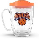 Tervis Made in USA Double Walled NBA New York Knicks Insulated Tumbler Cup Keeps Drinks Cold & Hot, 16oz Mug, Primary Logo