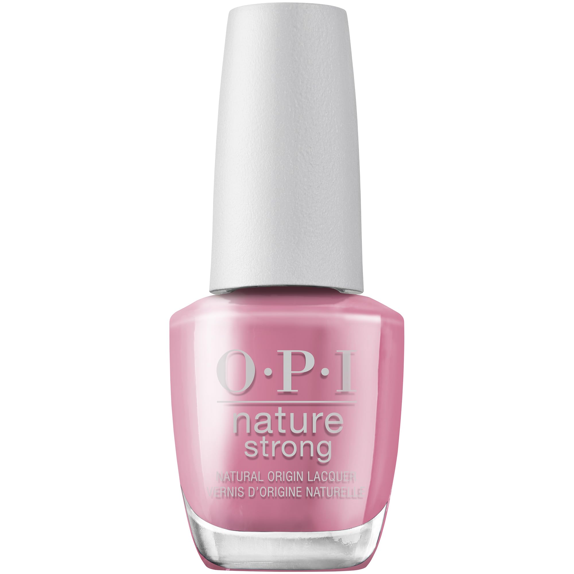 OPI Nature Strong Nail Polish Quick Dry Vegan Nail Varnish with Long-Lasting Results, Made with Natural Ingredients, Is Flower 15ml