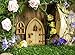 Country Cottage Fairy Door. 3D (Three-Dimensional) Self-Assembly Wooden Fairy Door Craft Kit. Comes with Fairy Window and Door Handle!