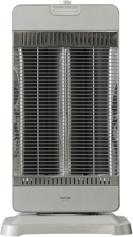 Amazon Co Jp シーズーヒーター 見やすいパワーモニター付き 遠赤外線 首振り機能 タイマー機能 10w 960w 7w 480w 240w 5段階切替式 大型家電