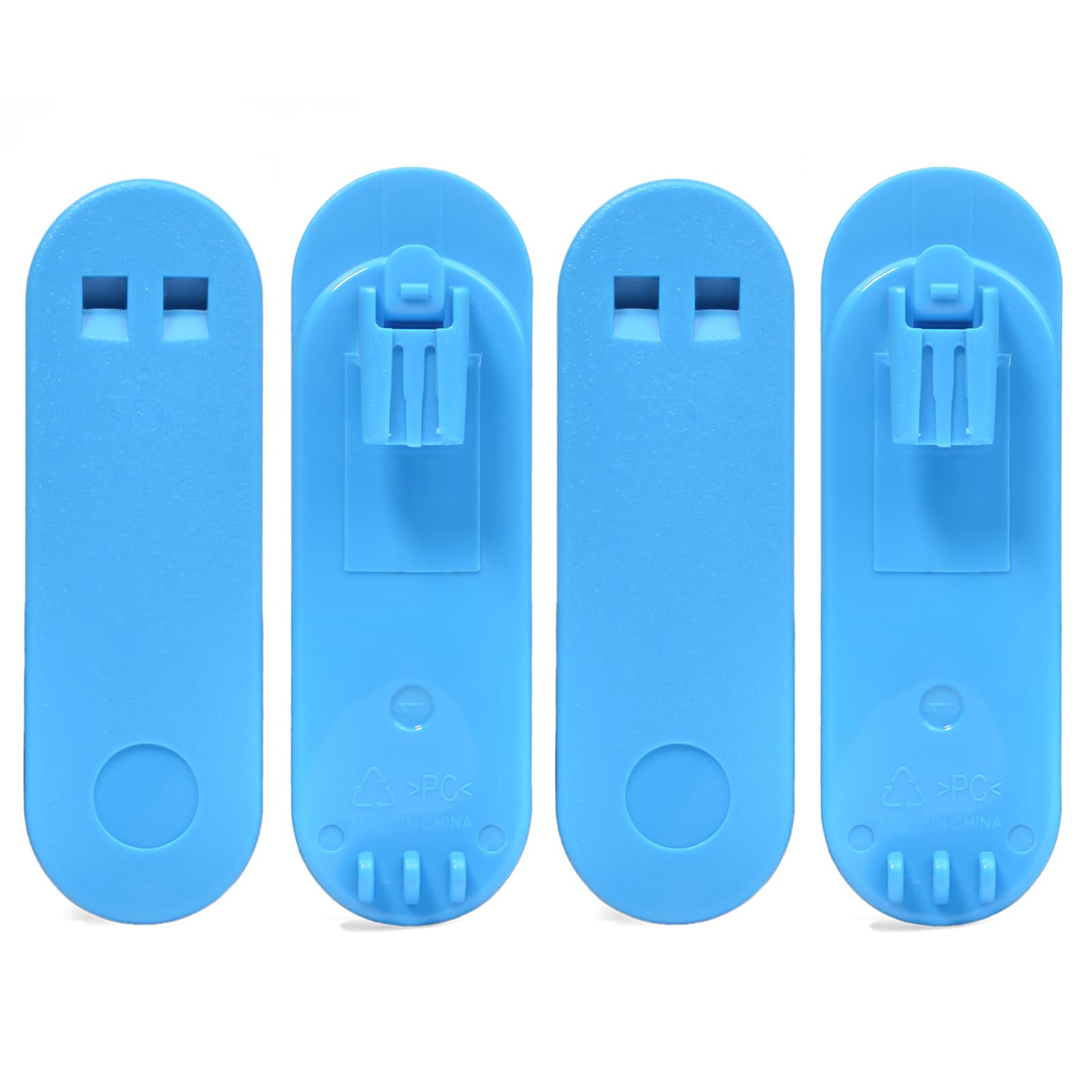 HYS Radio Belt Clip Compatible with Motorola Tlkr T92 H2O PMR446 2-Way Walkie Talkie (4-BLUE) — image 1