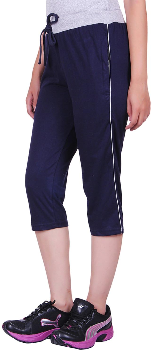 dfh women's relaxed fit capris