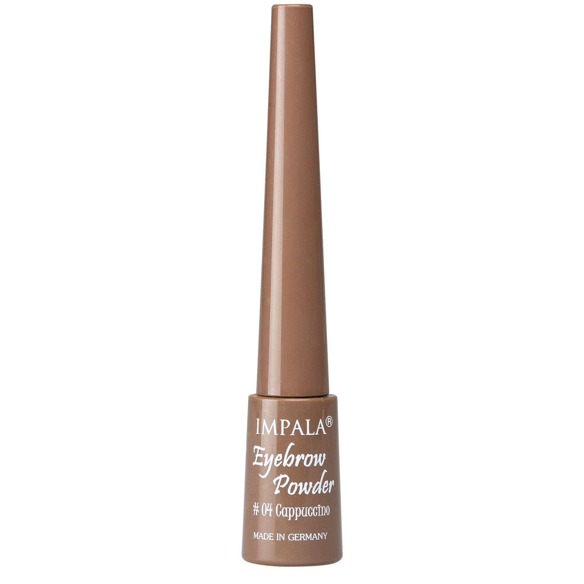 Impala Eyebrow Powder Color 04 Cappuccino long wear with easy applicator