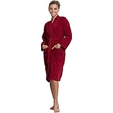 Turkuoise Soft & Absorbent Towel Robe, 100% Cotton Turkish Terry Cloth Kimono Bathrobes for Women