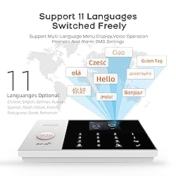 PGST Wireless Home Security System,DIY 4G/WiFi