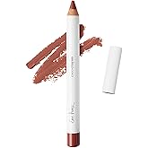 Ere Perez - Natural Coco Crayon Hydrating Lip Color | Baobab + Coconut Oil, Silica, Vitamin E | Protect, Nourish, Repair | Vegan, Cruelty-Free, Clean Beauty (Brave, 0.01 oz | 3 g)