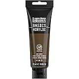 Liquitex 1046331 BASICS Acrylic Paint, 4-oz tube, Raw Umber, 4 Fl