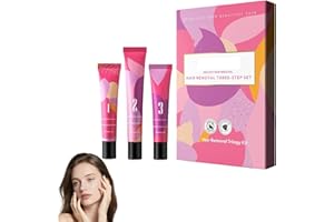 GENERIC Painless Facial Hair Removal Cream for Women, Hair Removal Trilogy Kit, Gentle Formula for Sensitive Skin for Face Upper Lip Chin Hair Remover (1)
