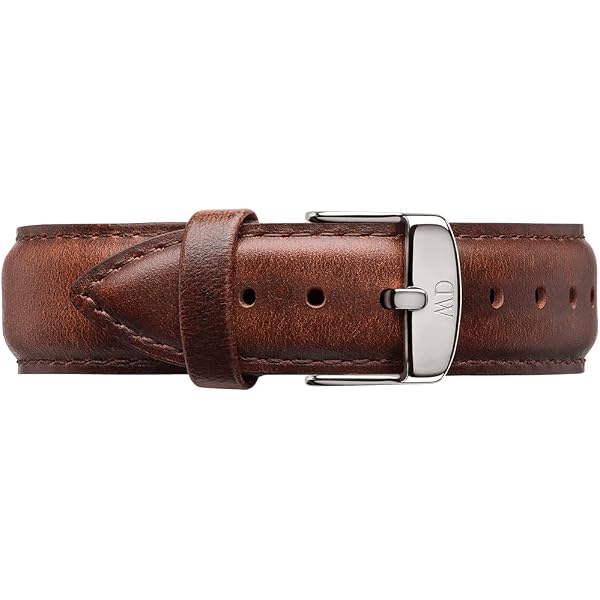 Daniel Wellington Classic Brown Leather Watch Strap – 18mm  display picture 3