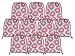 Donut Shoppe Drawstring Bags Kids Birthday Party Supplies Favor Bags 10 Pack