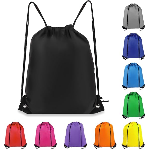 Amazon.com | Drawstring Backpack, 16 Pcs Bulk Draw String