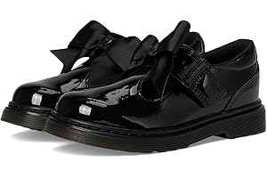 Dr. Martens Girl's Polley Ii Bow J (Little Big Kid) Mary Jane Flat