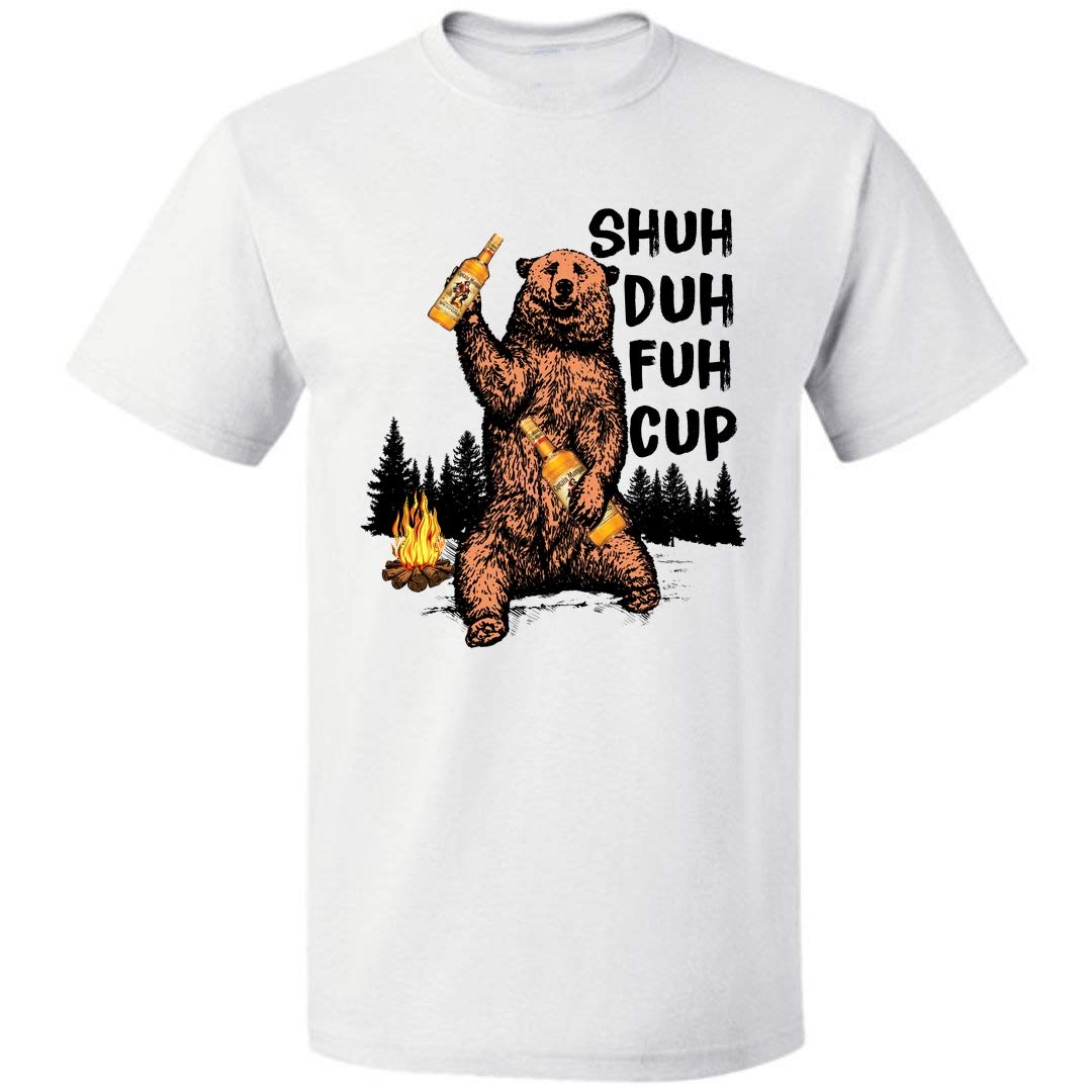 Shuh Duh Fuh Cup Bear Captain Morgan Funny Unisex For S Up To 5 T Shirt