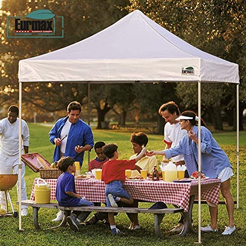 Eurmax USA 10x20 Pop Up Canopy Replacement Top,Universal Instant Canopy Cover ONLY,Heavy Duty UPF 50+ UV Protection,Water & Wind Resistant Tarp,30+ Colors Available,Bonus 4 Sand Bags (White) image 16
