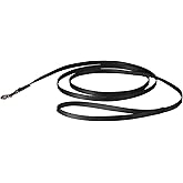 PetSafe Nylon Dog Leash - Strong, Durable, Traditional Style Leash with Easy to Use Bolt Snap - 3/8 in. x 6 ft., Black