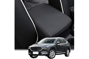 INTGET for 2025 Mazda CX5/CX-5 Accessories Center Console Cover for Mazda CX5 2025 2024 2023 2022 2021 2018 2019 2020 Leather