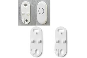 2 Pack Base Plate for Honeywell Doorbell DCP311,DCP511,DCP911 Button Replacement Doorbell,Mounting Bracket with Replaceable H