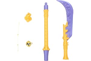 CHEOTIME Cosplay Kpop Sword, 25in 3D Printed Anime Sword Replica Fantasy Costume with Bell and Cord for Anime Conventions and