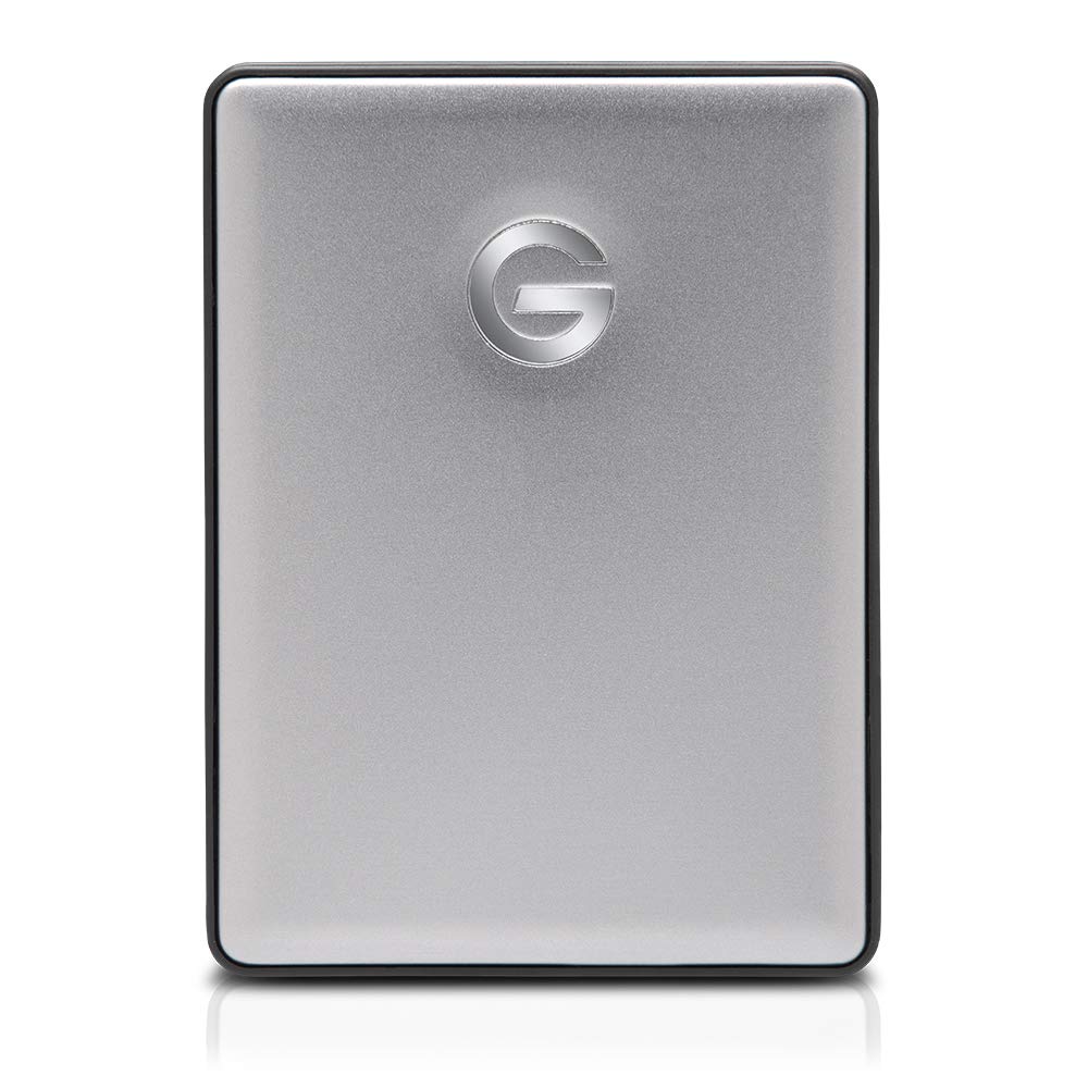 G-Technology 1TB G-DRIVE Mobile USB-C (USB 3.1) Portable External Hard Drive, Space Gray - 0G10265