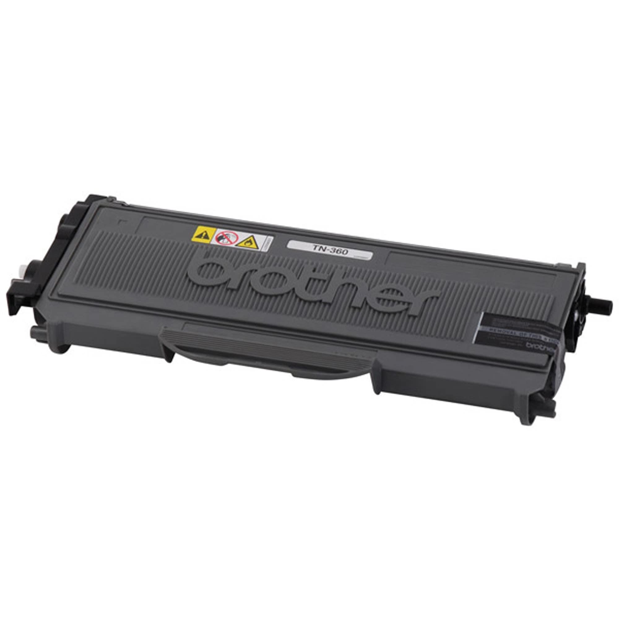 Brother Genuine High Yield Toner Cartridge, Black Toner, Page Yield Up To 2,600 Pages, TN360