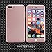 iPhone 7 Plus Case, VANSIN 360 Full Body Protection Hard Slim Case Coated Non Slip Matte Surface with Tempered Glass Screen Protector for Apple iPhone 7 Plus Only (5.5-inch) - Rose Gold