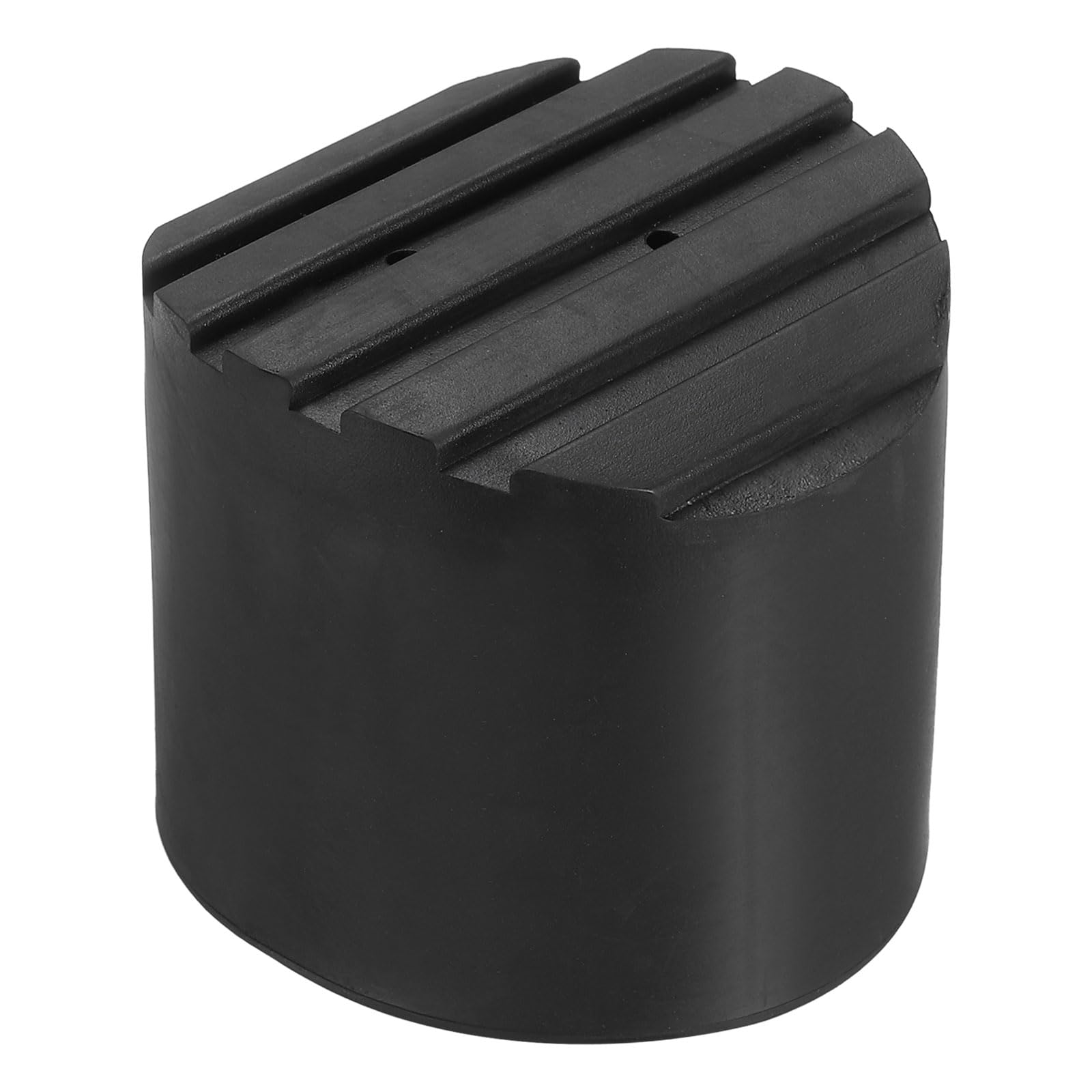 PATIKIL Ladder Non Slip Feet 3.4"/85mm, 1Pcs Rubber Round Foot Protective Mat Cushion Replacement for Telescopic Folding Extension Ladder Protection, Black