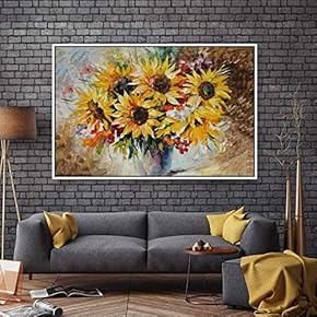 wall26 Floating Framed Canvas Wall Art for Living...