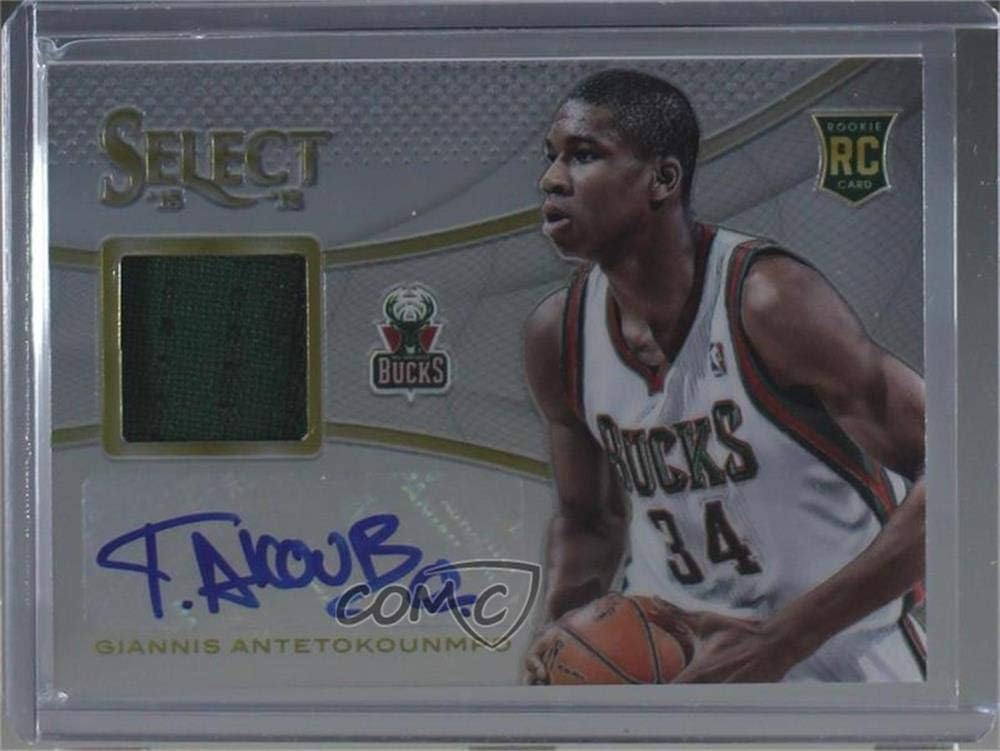 Giannis Antetokounmpo Ungraded COMC Near Mint (Basketball Card) 2013-14 Panini Select - Rookie Jerseys Autographs #1