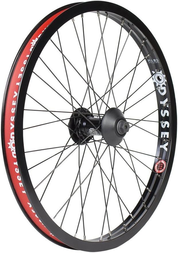 Odyssey BMX Front Wheel Vandero 2 Hazard Lite/Black/Black | Female | 20 Inch