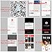 Galaxy S9 Plus Case,WATACHE Smart Sleep/Wake Up S-View Window Makeup Mirror Electroplate Plating Stand Feature Slim Full Body Protective Flip Folio Cover for Galaxy S9 Plus (Black)