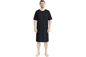 Utopia Care Men's Hospital Gown Soft and Comfortable Patient Gown