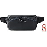 Water-Resistant Waist Pack with Breathable Back Panel and Key Hook for Travel Running Hiking and Everyday Use by QUATIAN