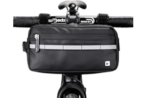 Rhinowalk Bike Bag Waterproof Bike Handlebar Bag,Bike Basket Bicycle Front Bag Shoulder Bag Waist Bag for Sport Bicycle Professional Cycling Accessories