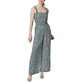 Jessica Simpson womens Hailey Pull on Smocked Jumpsuit