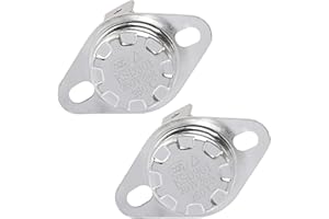 Aopin Thermal Control Switch KSD301 Normally Closed NC 260 Degrees 250V High Current 25A Thermostat Temperature Switch 2pcs