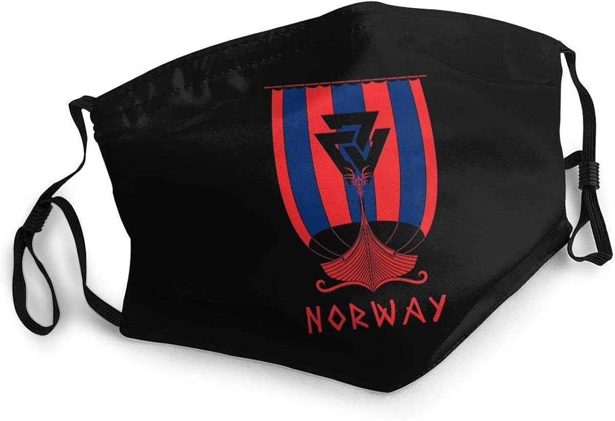 Adult s polyester new year festival Face Mask family men women Norway