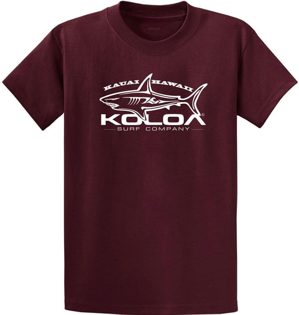 Koloa Surf Great White Shark T-Shirts in Regular, Big & Tall