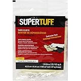 Trimaco 10506 SuperTuff Tack Cloth, 18 x 36-inch, 6 Count, Pack of 6, tan