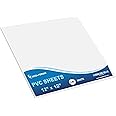 Mega Format Expanded PVC Plastic Sheets - 12" X 12" Rigid White Sheet for Crafts, Signage, & Displays - Sintra, Celtec PVC Board - Waterproof for Outdoors Use - 1/8" 3mm Thick - 1-Pk-White