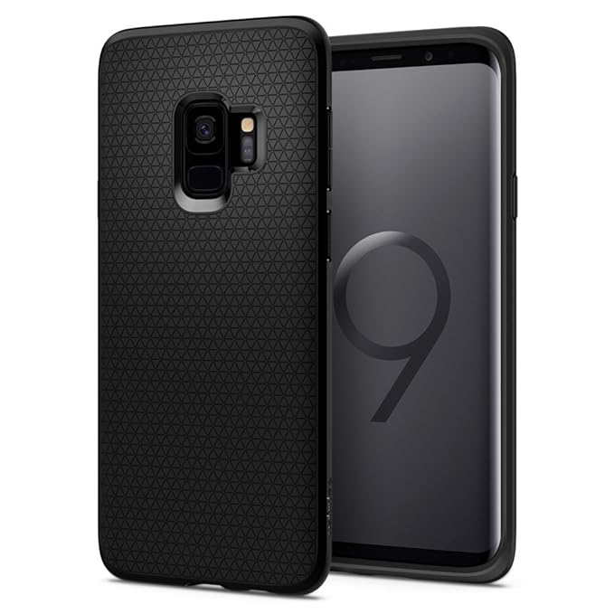 Spigen 592CS22833 Liquid Air Kompatibel mit Samsung Galaxy S9 Hülle, Stylisch Muster Design Handyhülle Schutzhülle Capsule Ca