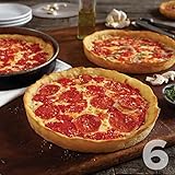 6 Lou Malnati's Deep Dish Pizzas